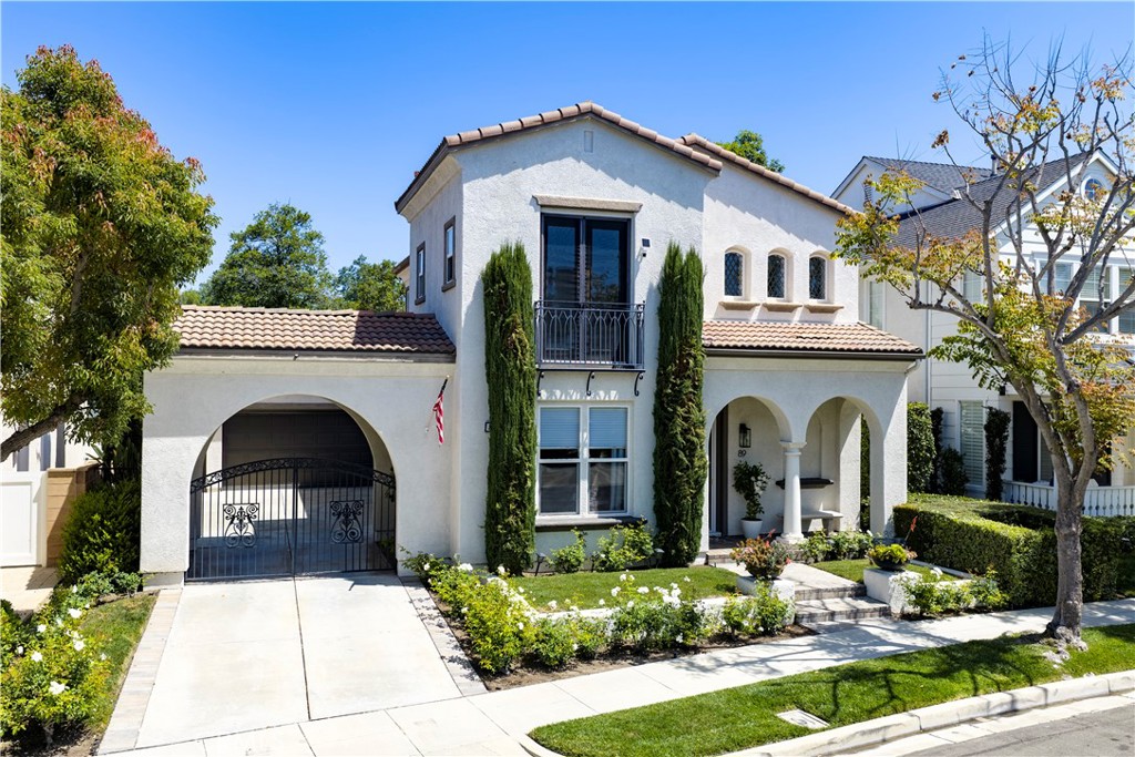 89 Dawnwood Ladera Ranch, CA 92694 - Photo 36 of 47 a front view of a house with a yard