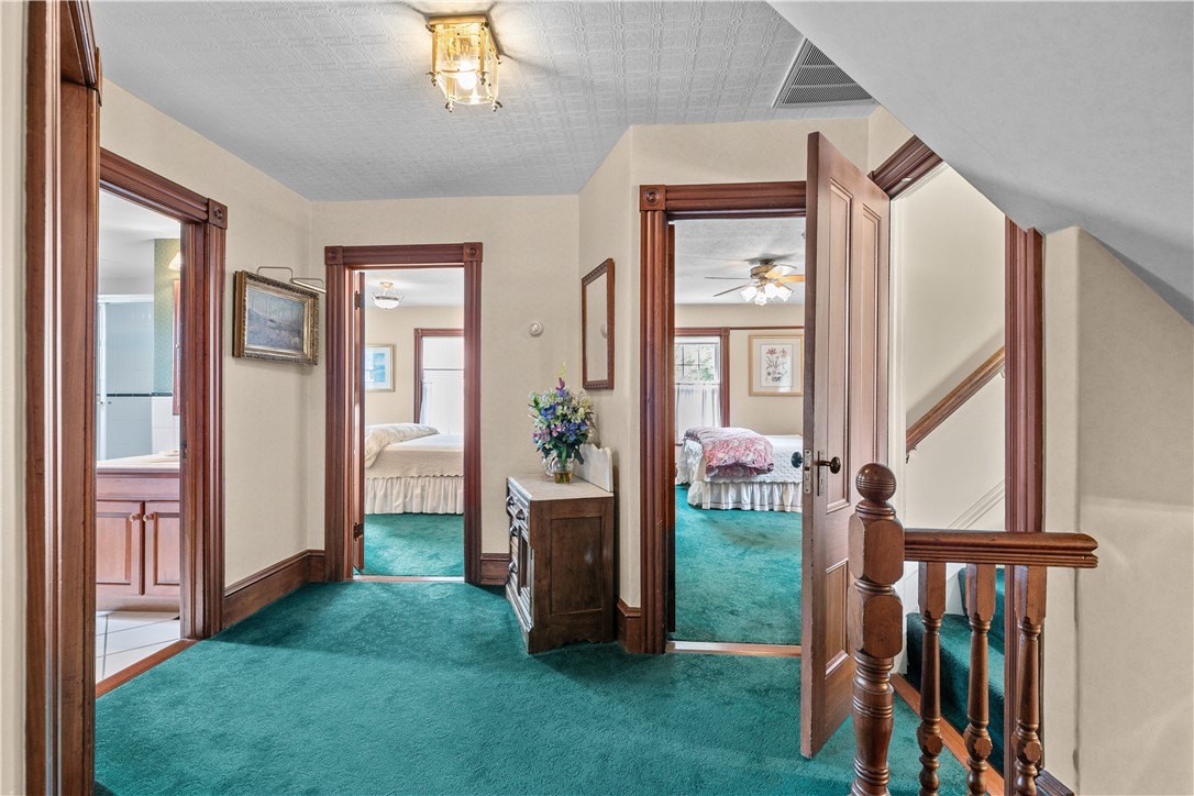 23 Clinton Street Newport, RI 02840 - Photo 17 of 45 Second floor landing 4 bdrms plus full bath