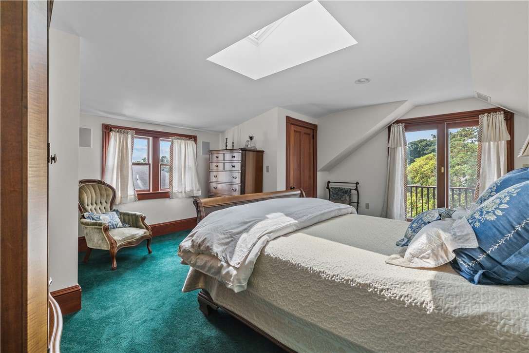 23 Clinton Street Newport, RI 02840 - Photo 26 of 45 Skylight and Private balcony-check the 3D video tour of views of yard