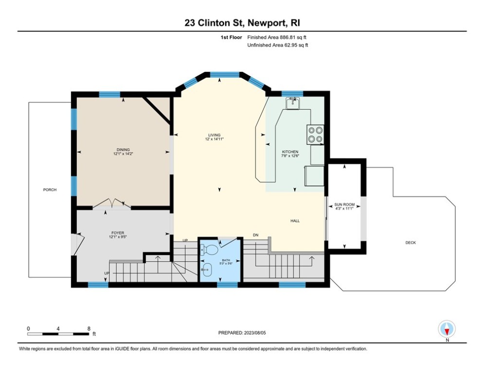 23 Clinton Street Newport, RI 02840 - Photo 42 of 45 1st floor