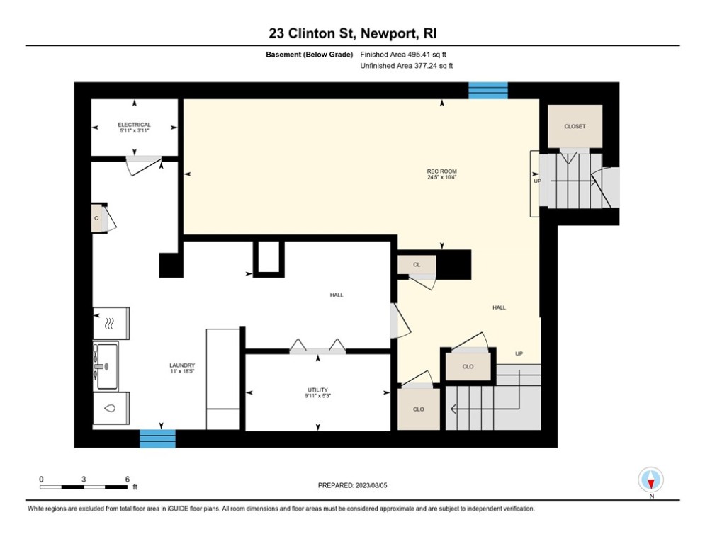 23 Clinton Street Newport, RI 02840 - Photo 45 of 45 lower level