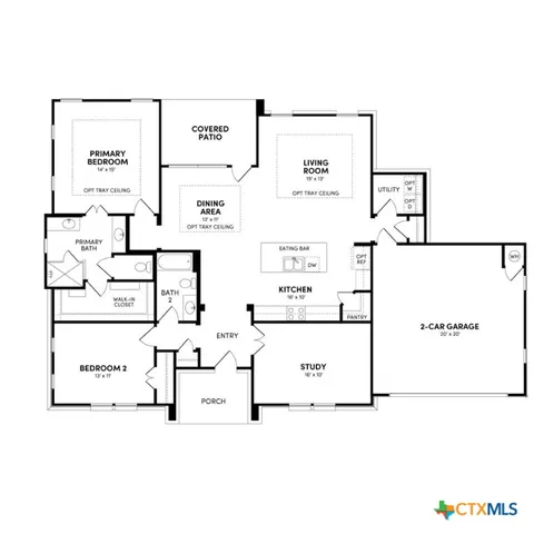 $418,453 | 105 Antoinette Way, Unit 101, San Marcos, TX 78666
