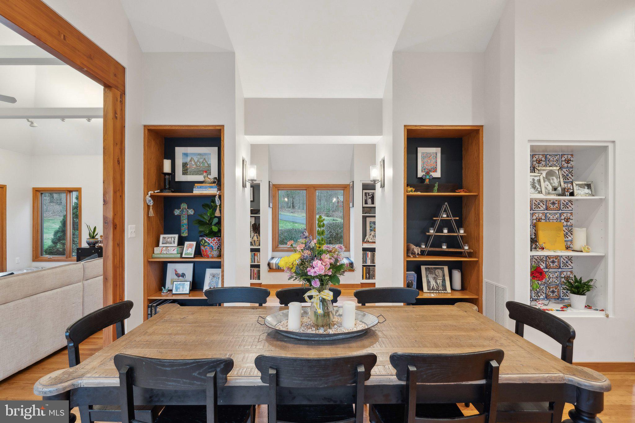 7514 A Evans Ford Road Clifton, VA 20124 - Photo 15 of 50 a view of a dining room with furniture and window