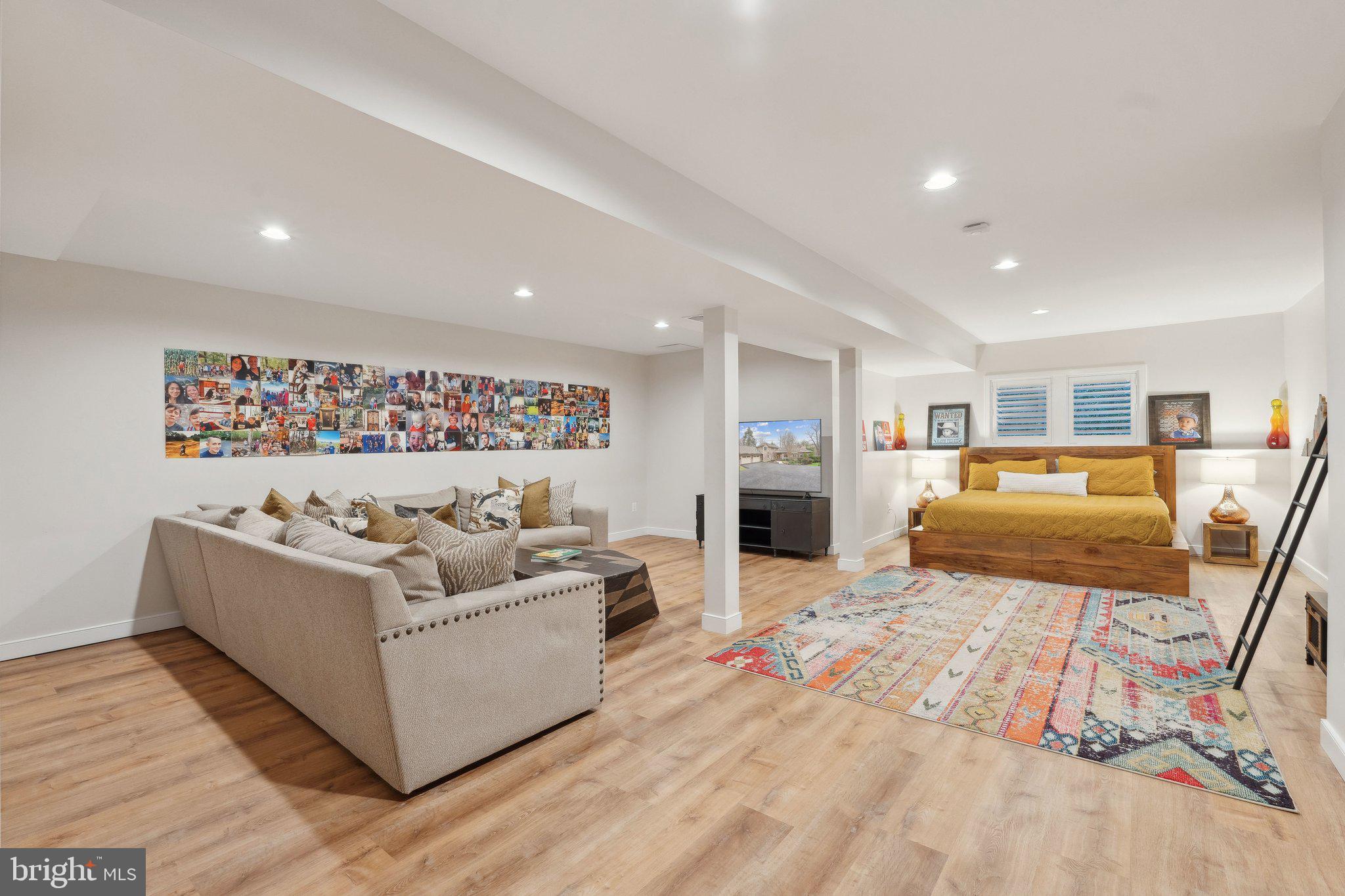 7514 A Evans Ford Road Clifton, VA 20124 - Photo 39 of 50 Lower Level
TV Room is currently also used ...