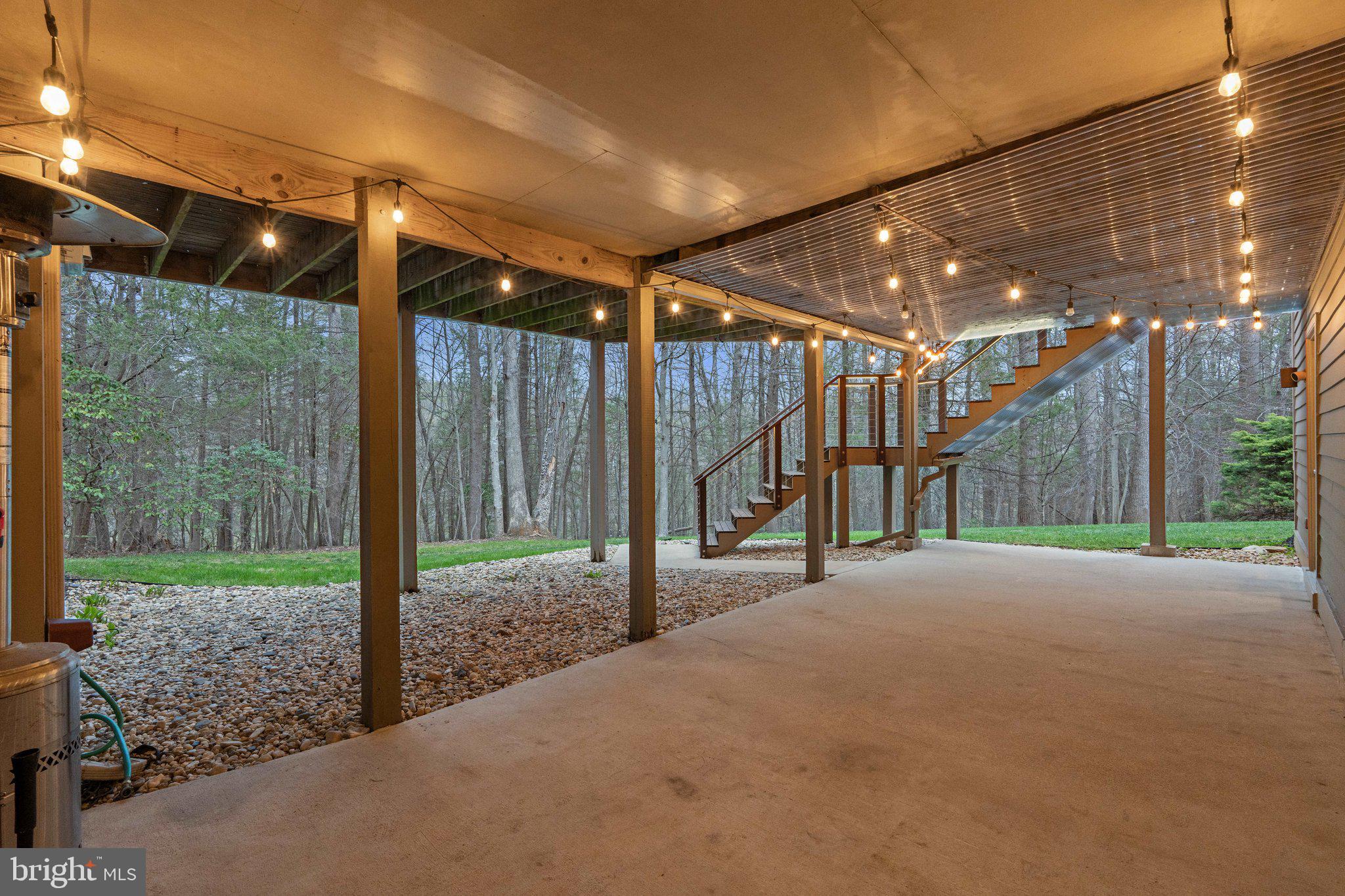 7514 A Evans Ford Road Clifton, VA 20124 - Photo 5 of 50 ... the deck is so well lit, as is the patio below