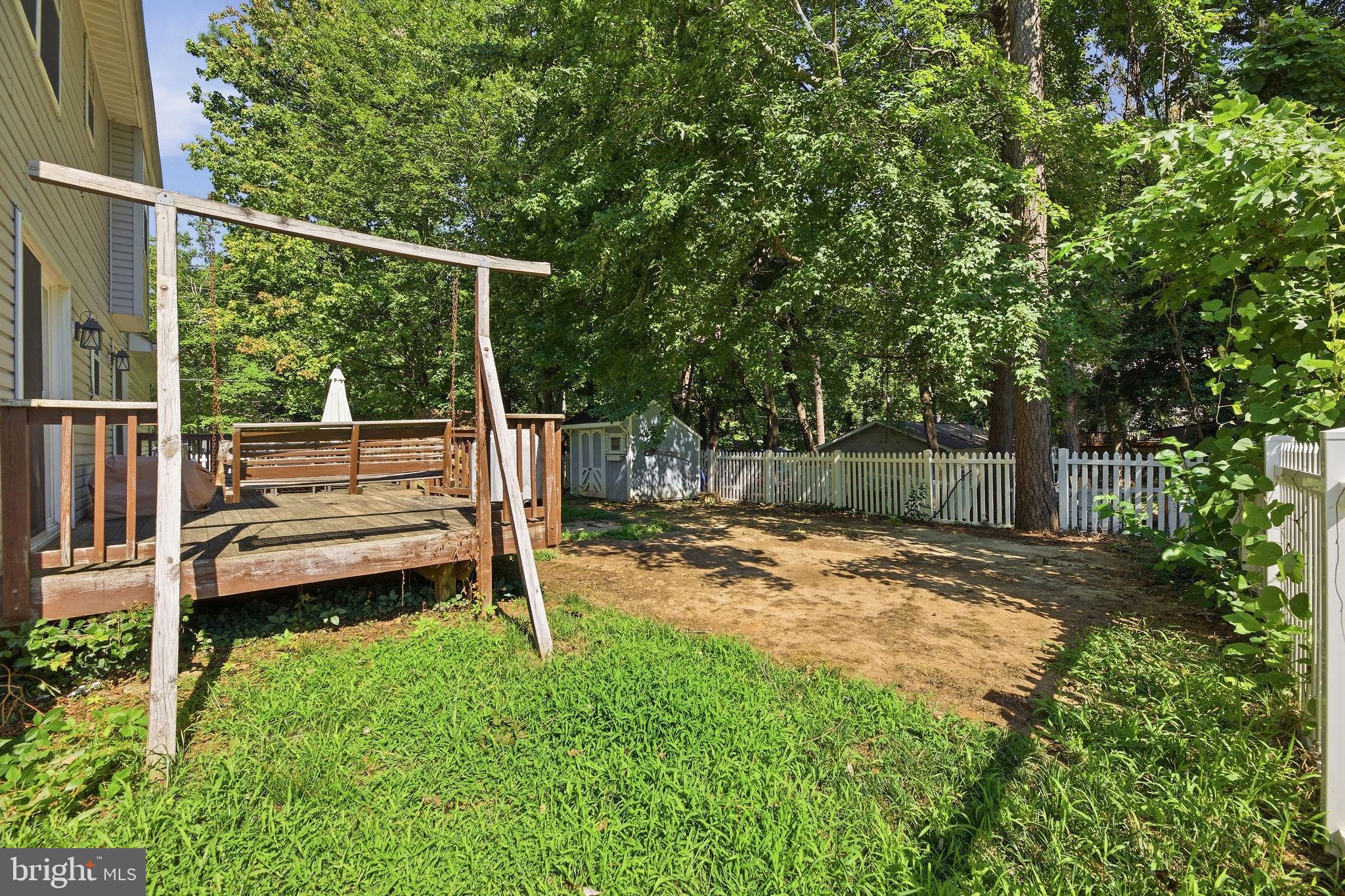 1040 Redeye Road Lusby, MD 20657 - Photo 47 of 51 Large fenced backyard