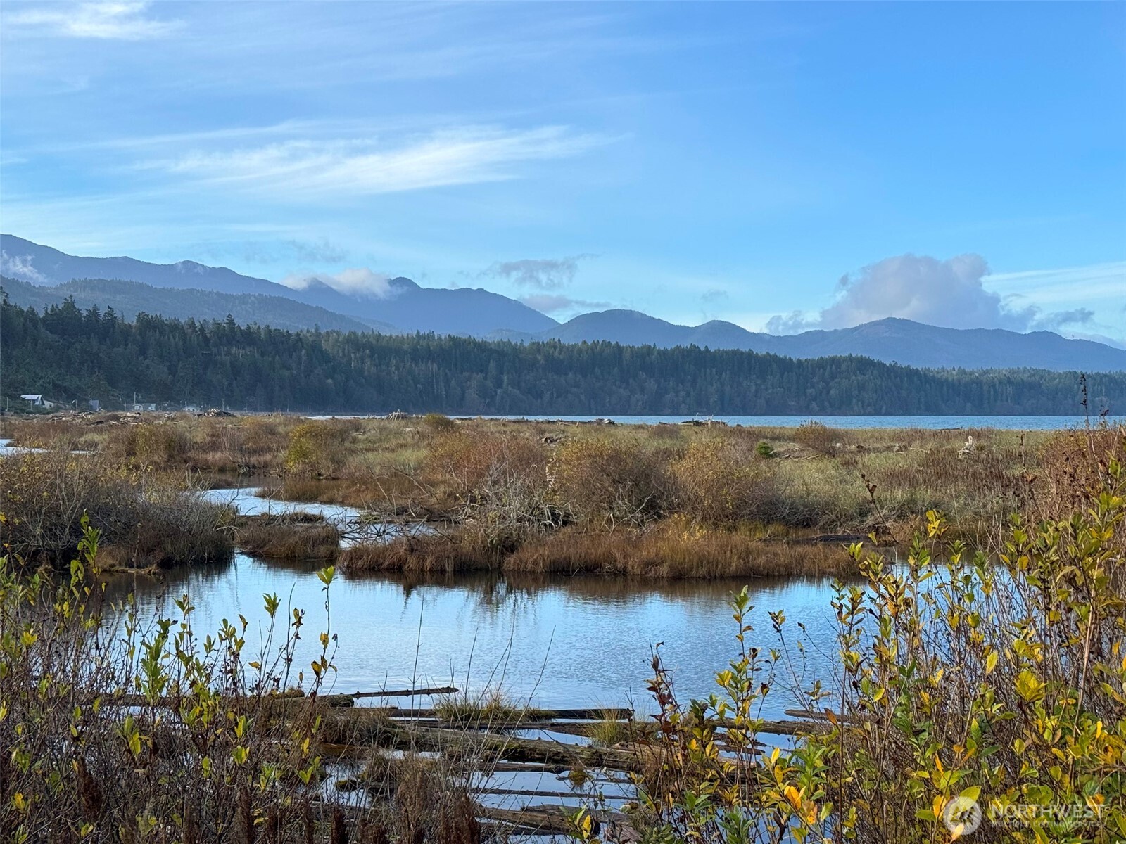 714 Hunt Road Port Angeles, WA 98363 - Photo 35 of 40 a view of lake with mountain