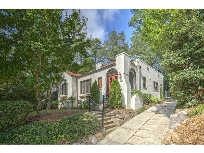 708 Cumberland Road Northeast Atlanta, GA 30306 - Photo 1 of 1 Exterior Front. Renovated Mediterranean in great location!