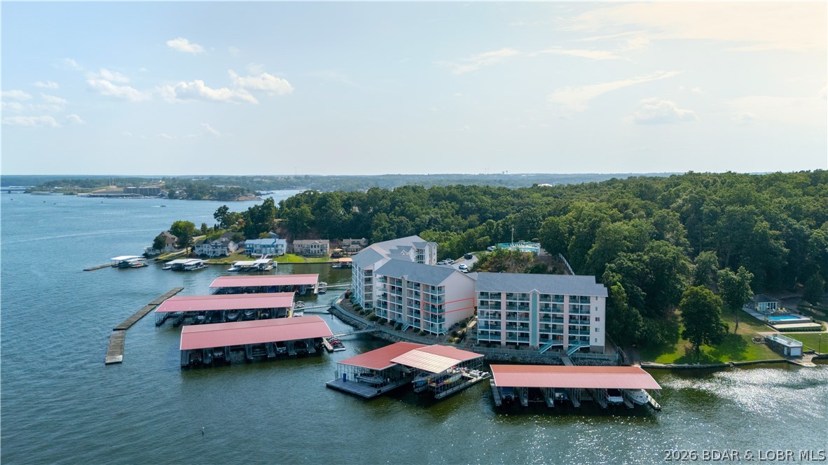 182 Sac Road, Unit C 201 Sunrise Beach, MO 65079 - Photo 33 of 35 Aerial Shot, End Unit