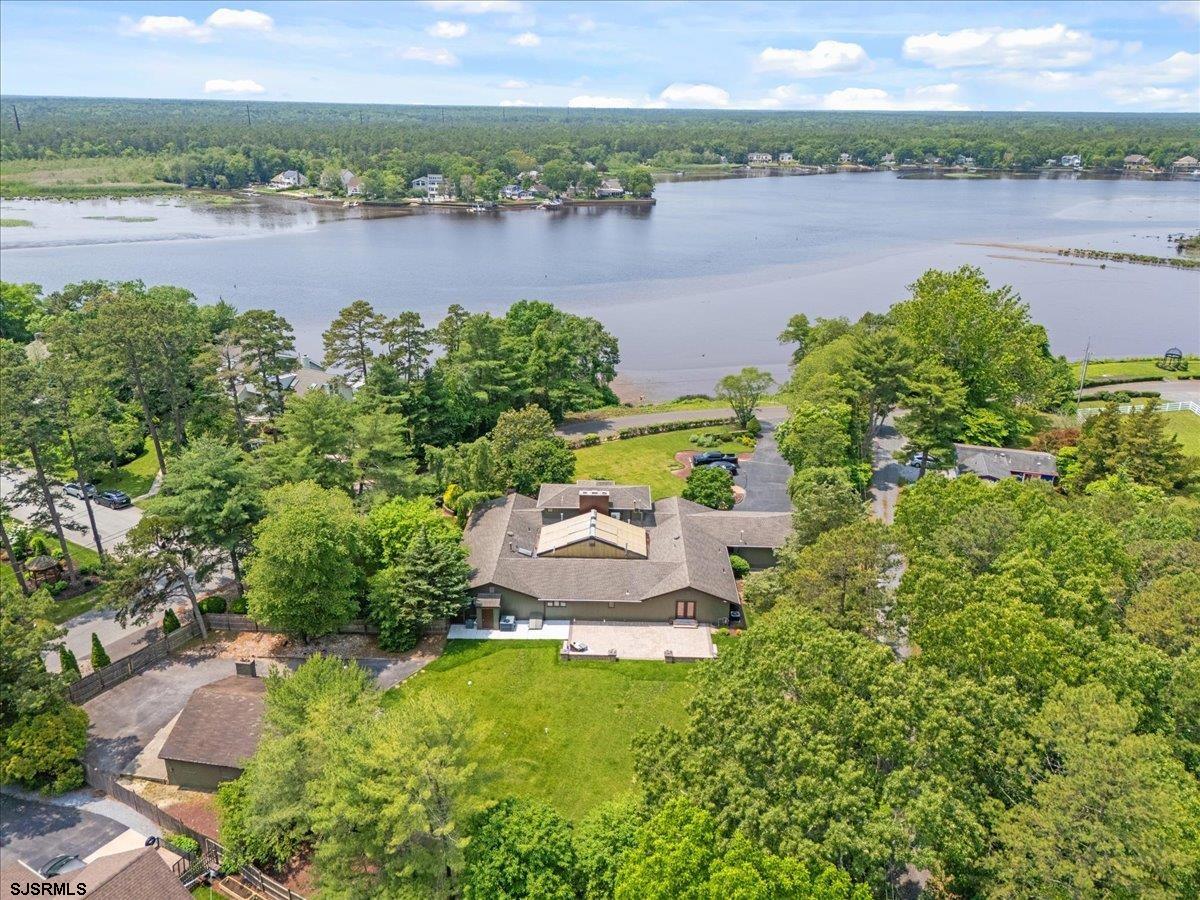 401 Clarkstown Road Mays Landing, NJ 08330 - Photo 5 of 57 an aerial view of a houses with outdoor space and lake view