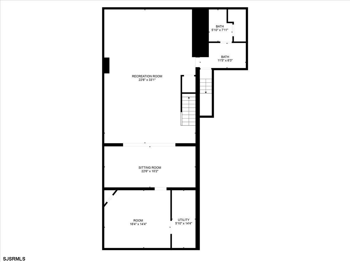 401 Clarkstown Road Mays Landing, NJ 08330 - Photo 56 of 57 a picture of a room with a floor plan