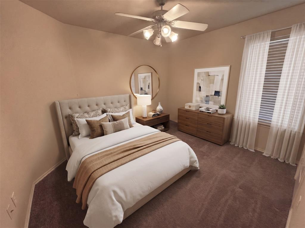 2006 Times Road Heartland, TX 75126 - Photo 16 of 17 Secondary Bedroom - all photos virtually staged