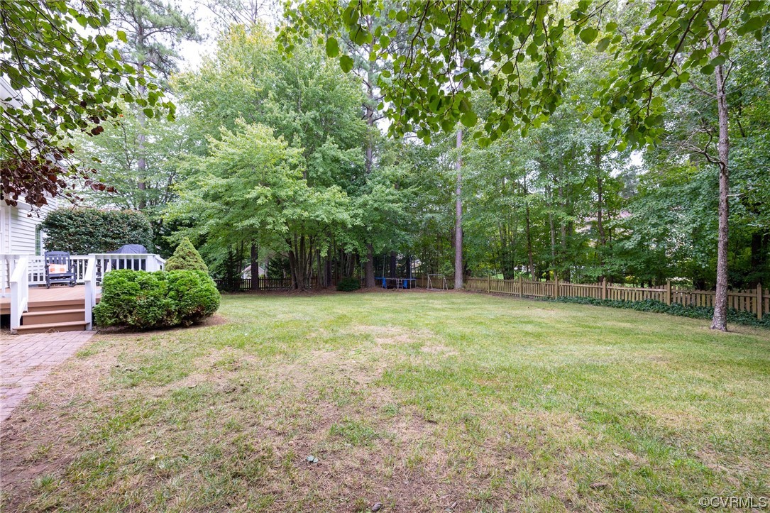 15725 Fox Marsh Drive Moseley, VA 23120 - Photo 47 of 50 a view of backyard with green space