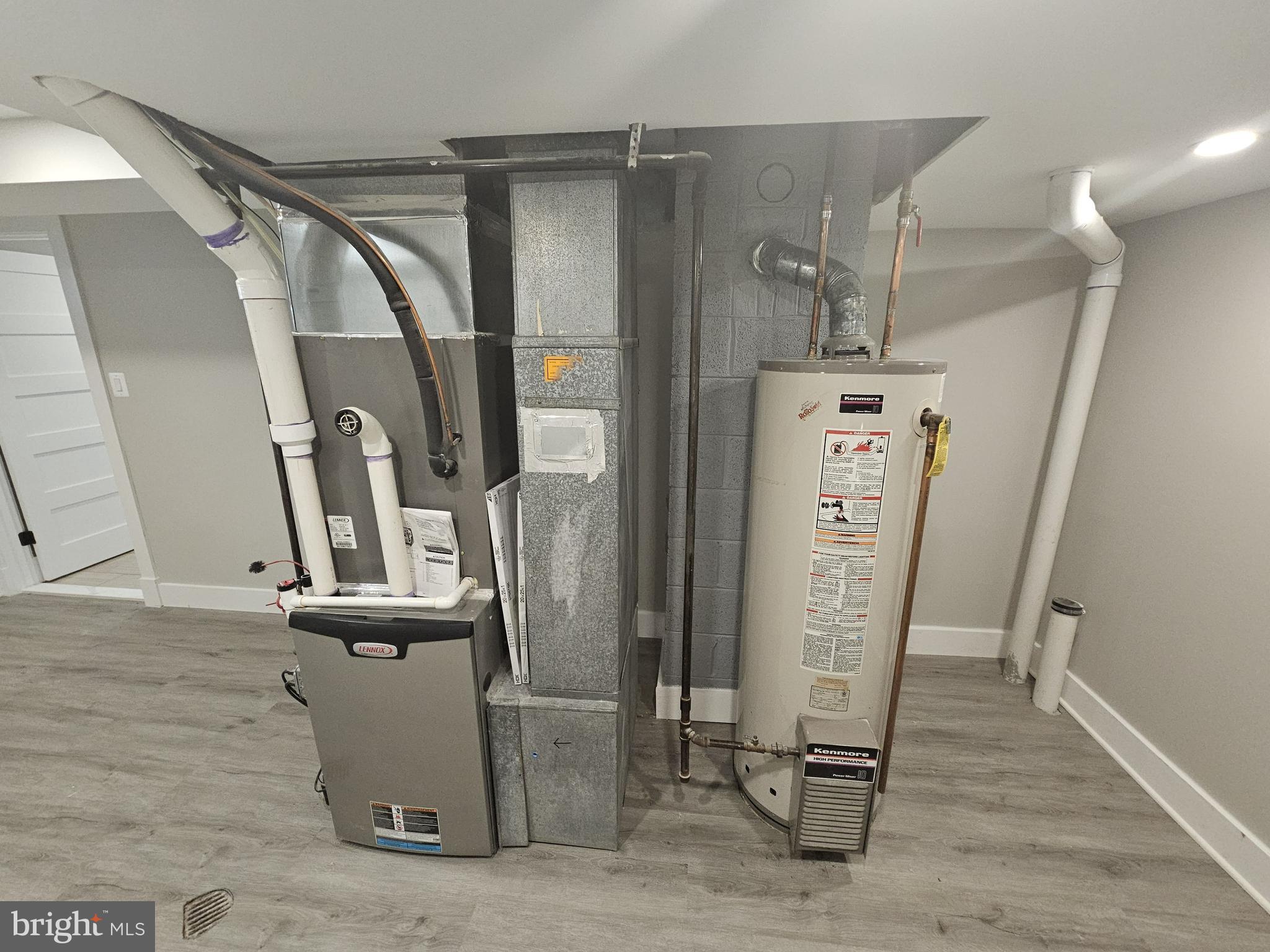 2909 Chapelview Drive Silver Spring, MD 20904 - Photo 38 of 39 a view of a storage & utility room with refrigerator