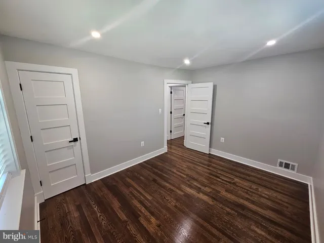 wooden floor in an empty room
