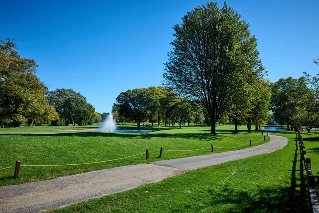 a view of a kids park