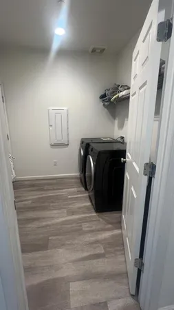 a view of walk in closet