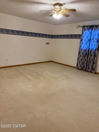 a view of a room with a chandelier