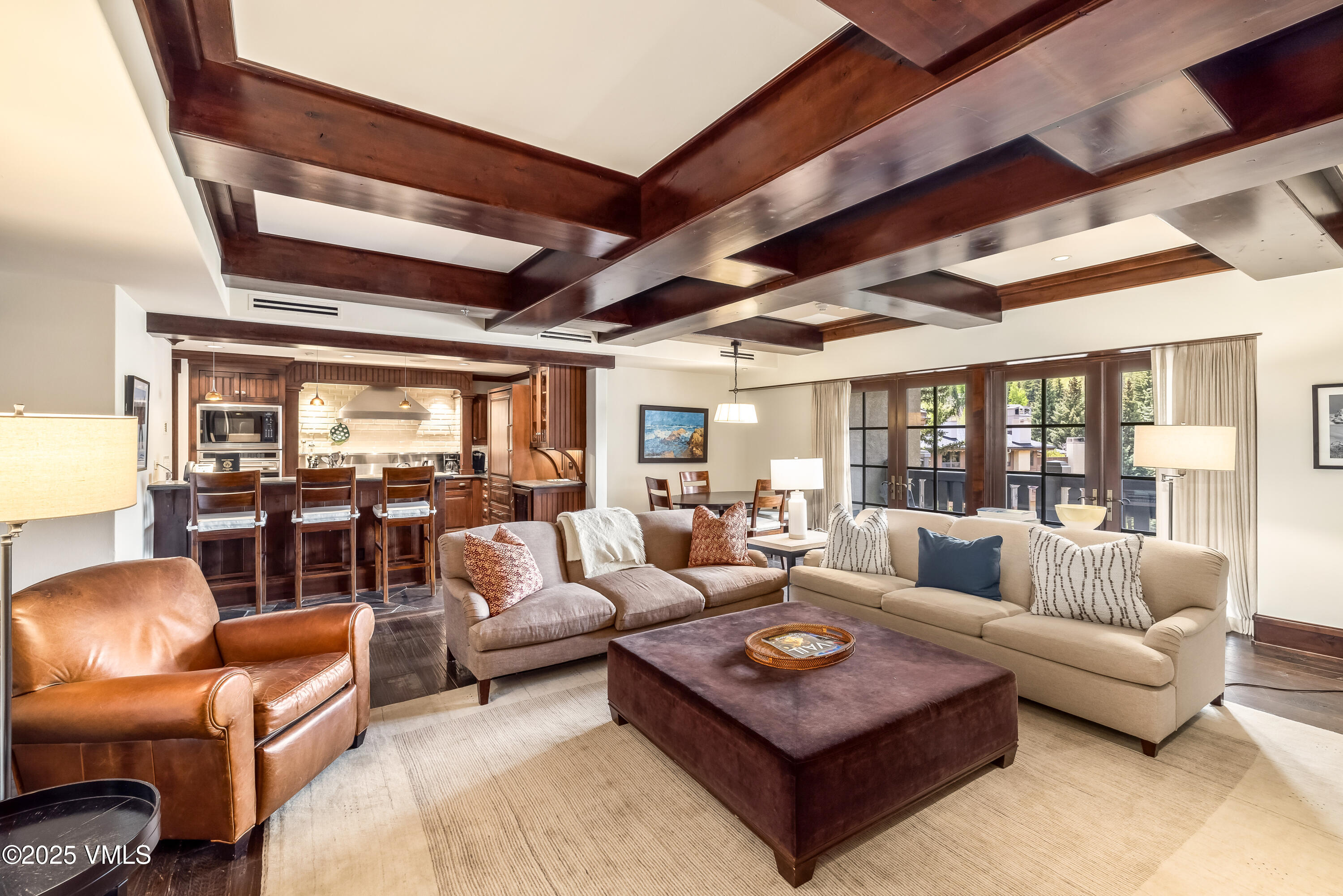 1 Willow Bridge Road, Unit 36 Vail, CO 81657 - Photo 1 of 33 Living Room to Kitchen