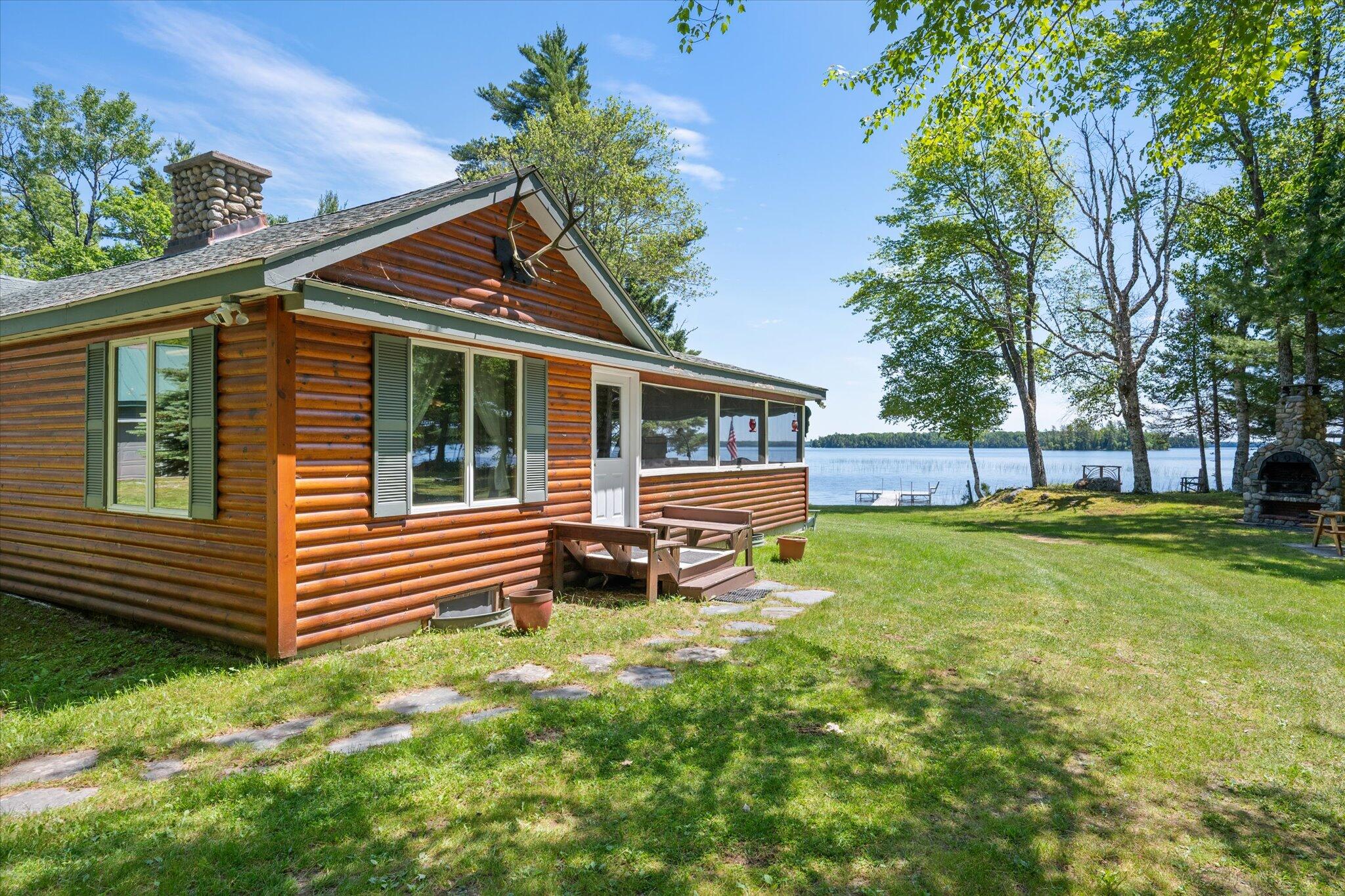 180 Smith Road Princeton, ME 04668 - Photo 8 of 51 Side view of cottage...