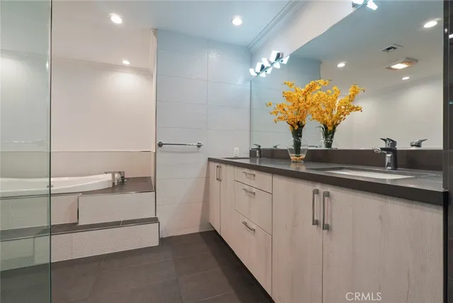 a bathroom with a sink and a toilet