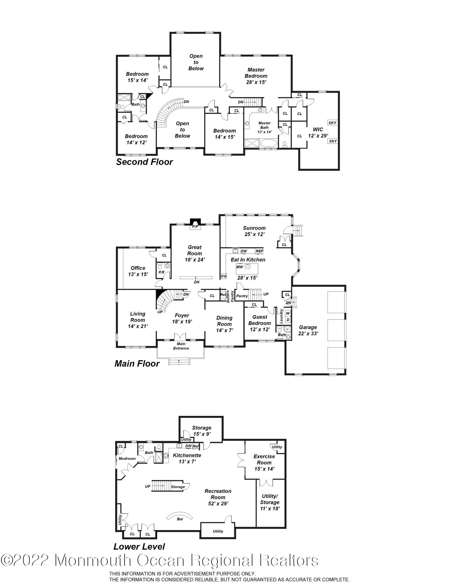 150 Highland Ridge Road Manalapan, NJ 07726 - Photo 59 of 59 floor plan - 150 Highland Ridge Rd, Mana