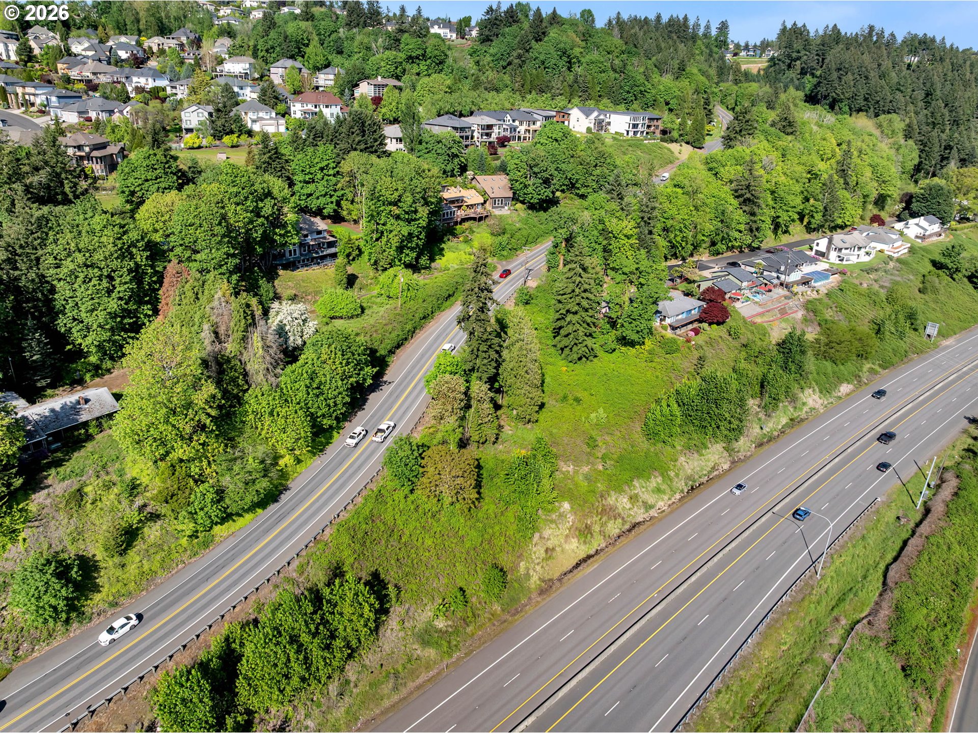 560 Northwest Brady Road Camas, WA 98607 - Photo 24 of 27 a view of a garden from a balcony