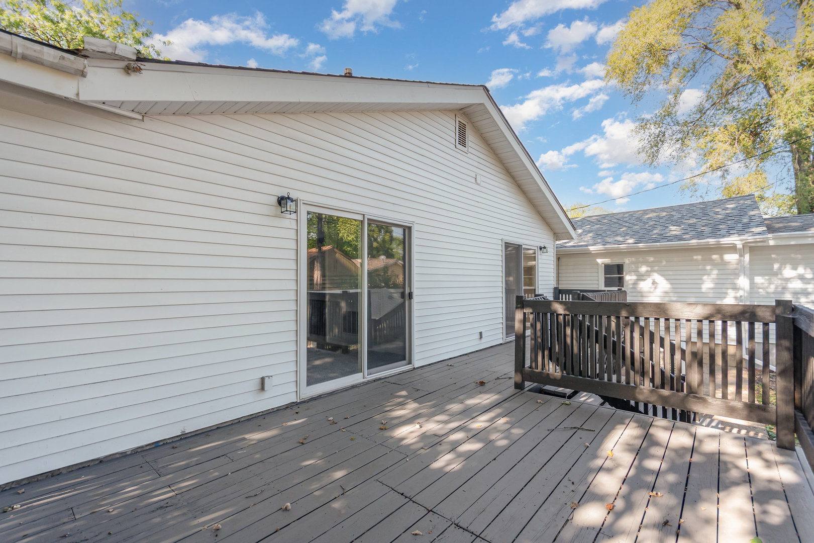305 Luana Road Joliet, IL 60433 - Photo 14 of 16 a view of backyard with cabin