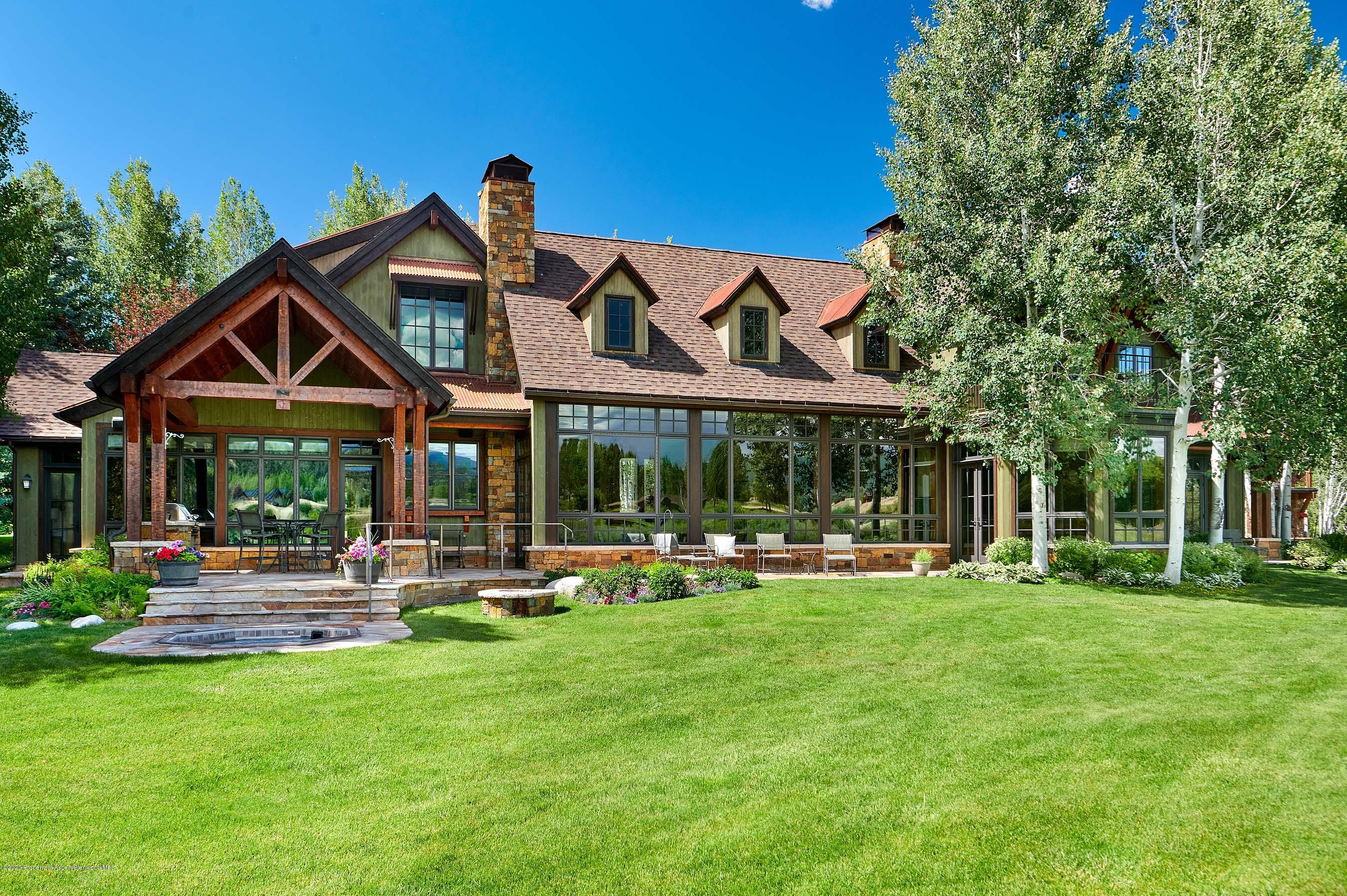 318 River's Bend Carbondale, CO 81623 - Photo 19 of 39 a front view of a house with swimming pool having outdoor seating