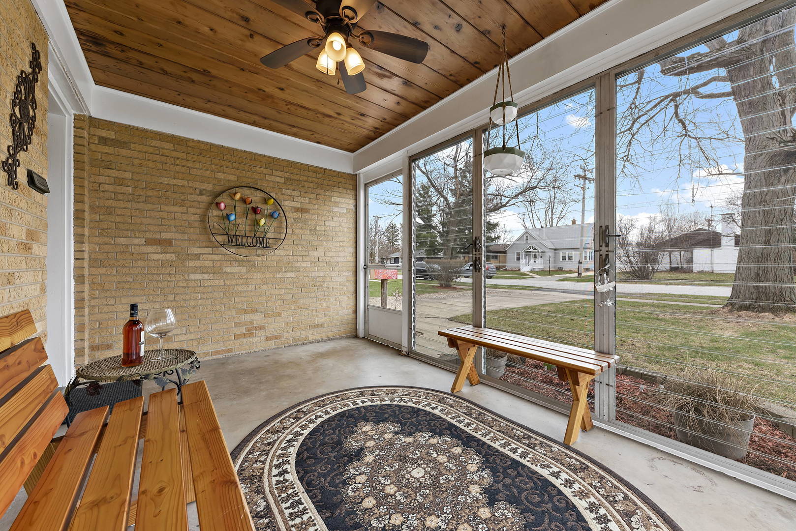 377 Cass Street Crete, IL 60417 - Photo 4 of 14 a view of a swimming pool with a porch