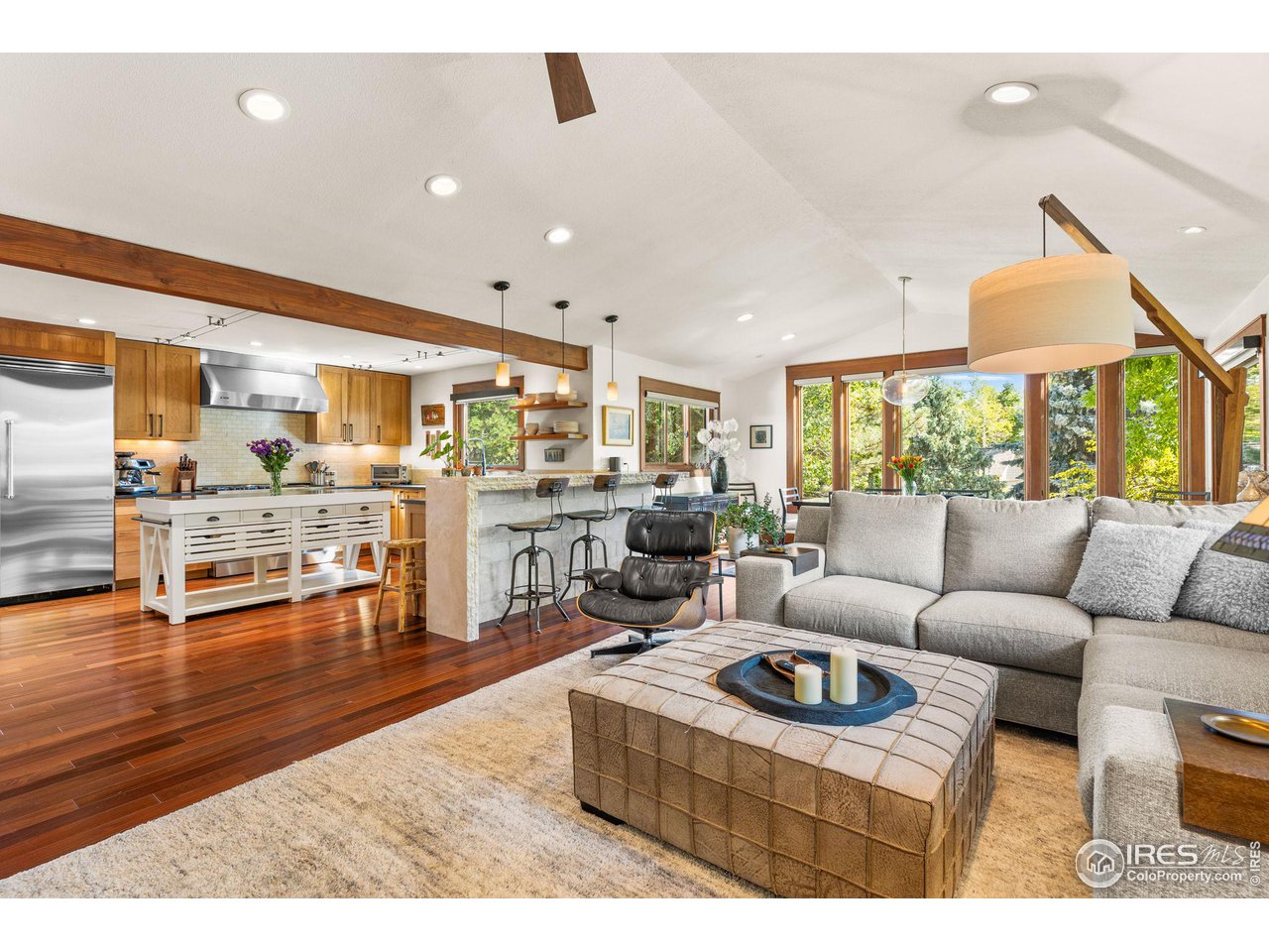 2545 Tamarack Avenue Boulder, CO 80304 - Photo 40 of 40 a living room with furniture and a large window