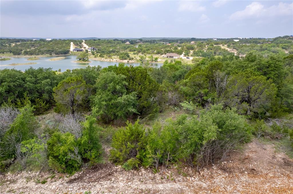 0 Anglers Point Bluff Dale, TX 76433 - Photo 19 of 35 a view of a lake with a building in the background
