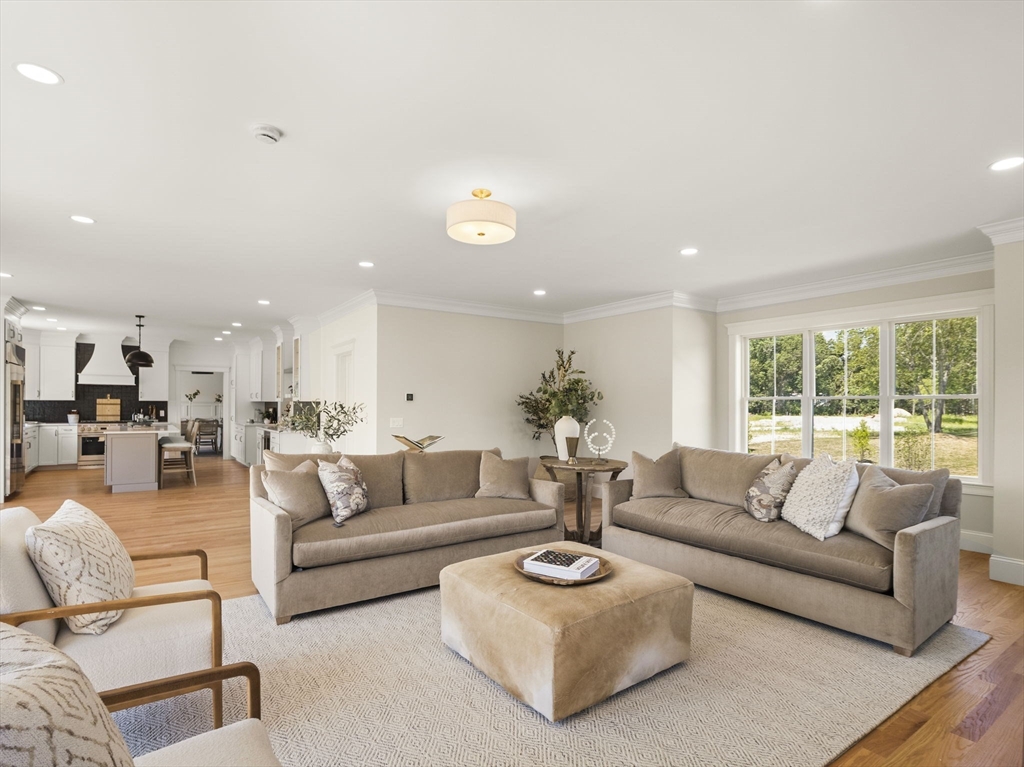 Lot 7 Weeping Willow Drive Andover, MA 01810 - Photo 13 of 42 a living room with furniture and a large window