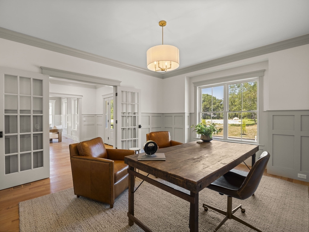 Lot 7 Weeping Willow Drive Andover, MA 01810 - Photo 17 of 42 a view of a dining room with furniture window and wooden floor