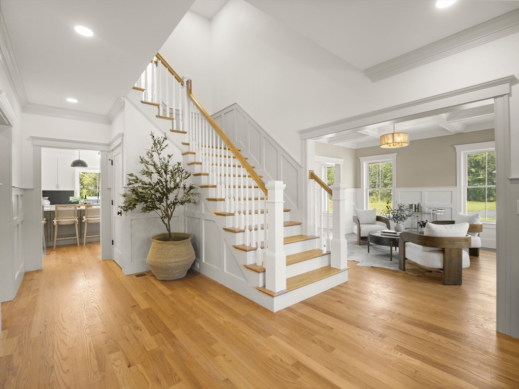 Lot 7 Weeping Willow Drive Andover, MA 01810 - Photo 2 of 42 a living room with furniture and wooden floor
