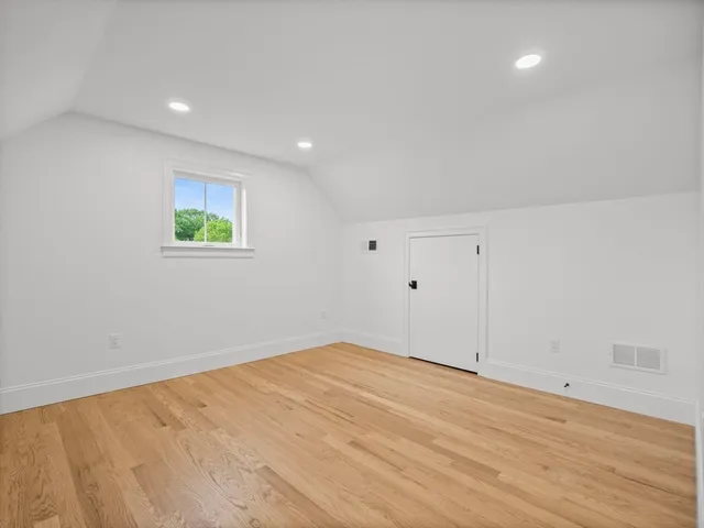 a view of empty room