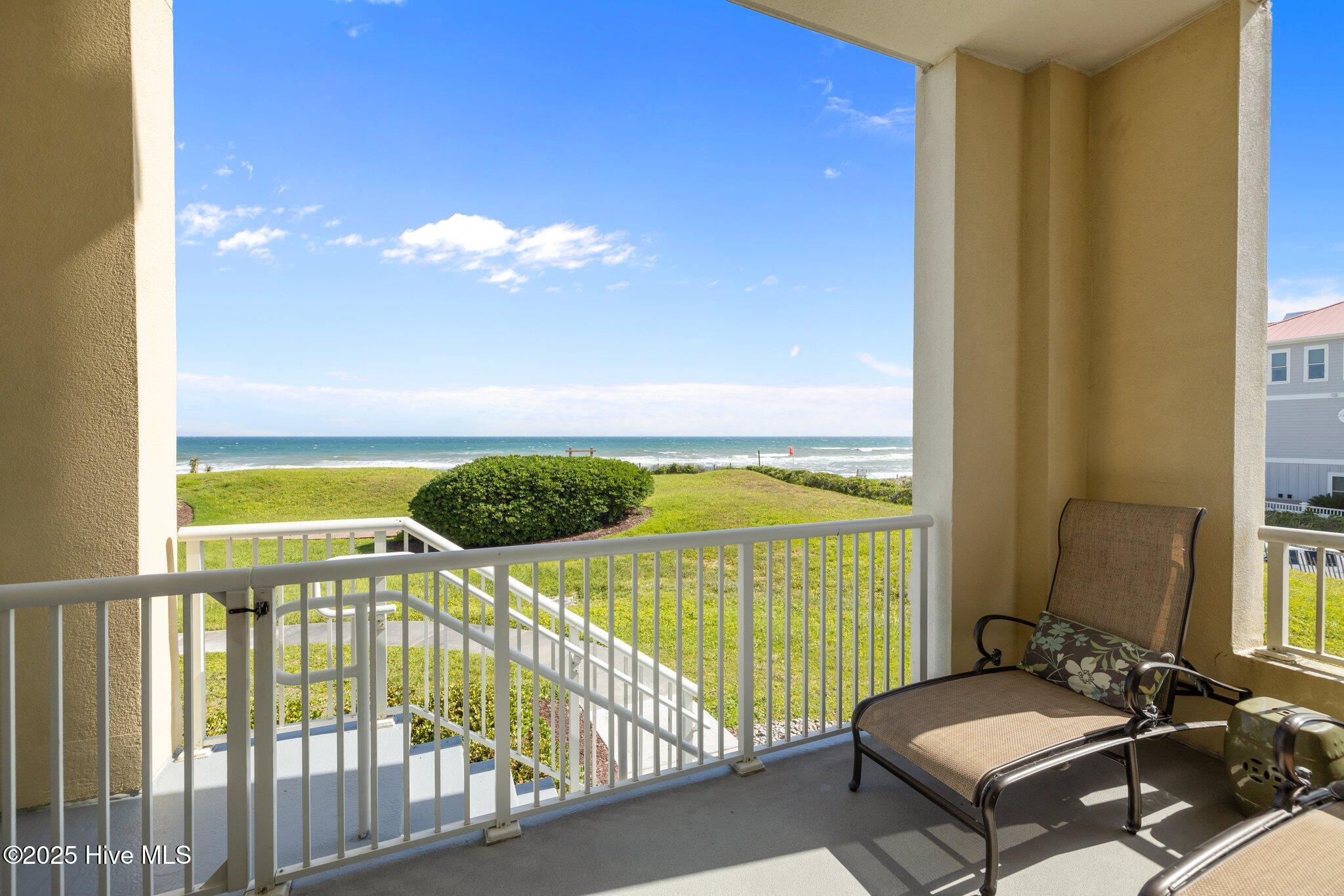 1435 Salter Path Road, Unit M1 Indian Beach, NC 28512 - Photo 33 of 62 direct access from terrace to beach