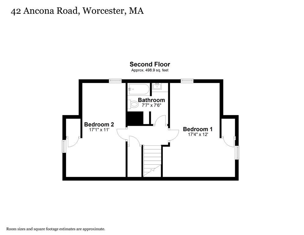 42 Ancona Road Worcester, MA 01604 - Photo 41 of 42 a picture of a floor plan