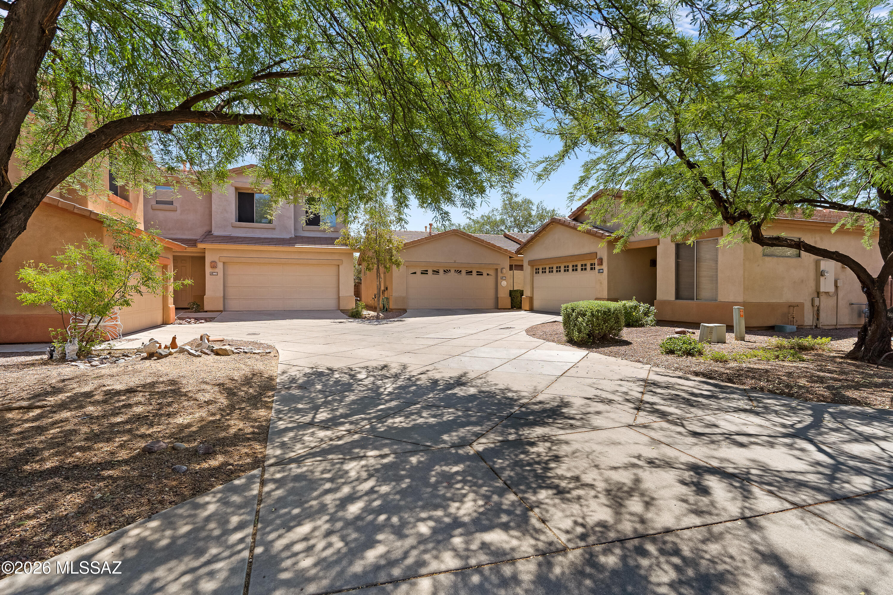 3396 North Camino Rio Colorado Tucson, AZ 85712 - Photo 29 of 32 a front view of a house with a yard