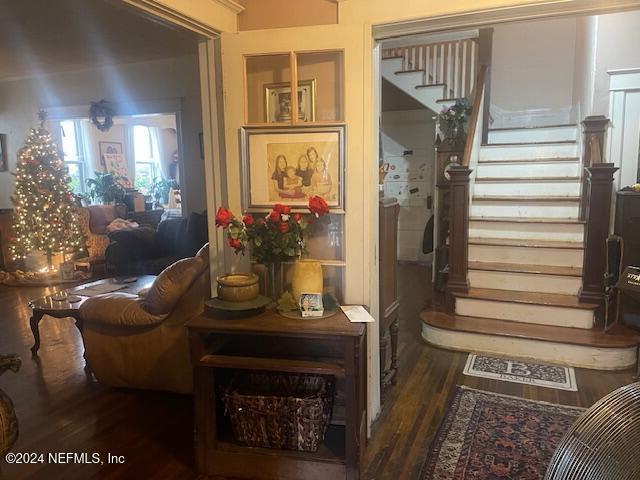 271 St George Street St. Augustine, FL 32084 - Photo 8 of 21 a living room with furniture and a fireplace