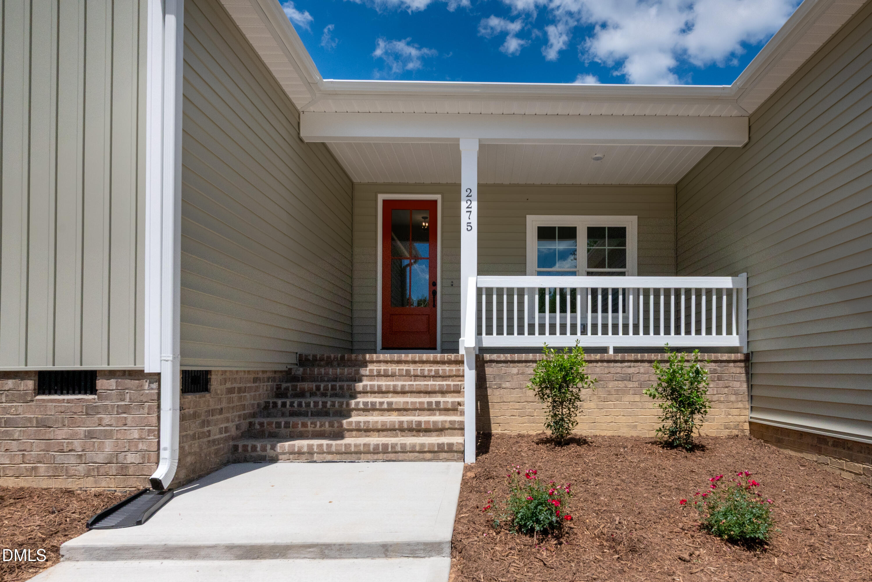 2275 Peachtree Hills Road Spring Hope, NC 27882 - Photo 37 of 43 a view of a house with a small yard and wooden floor and fence