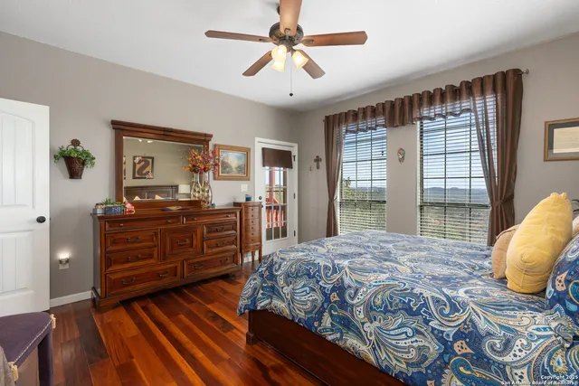 a bathroom with 2 sink and a mirror