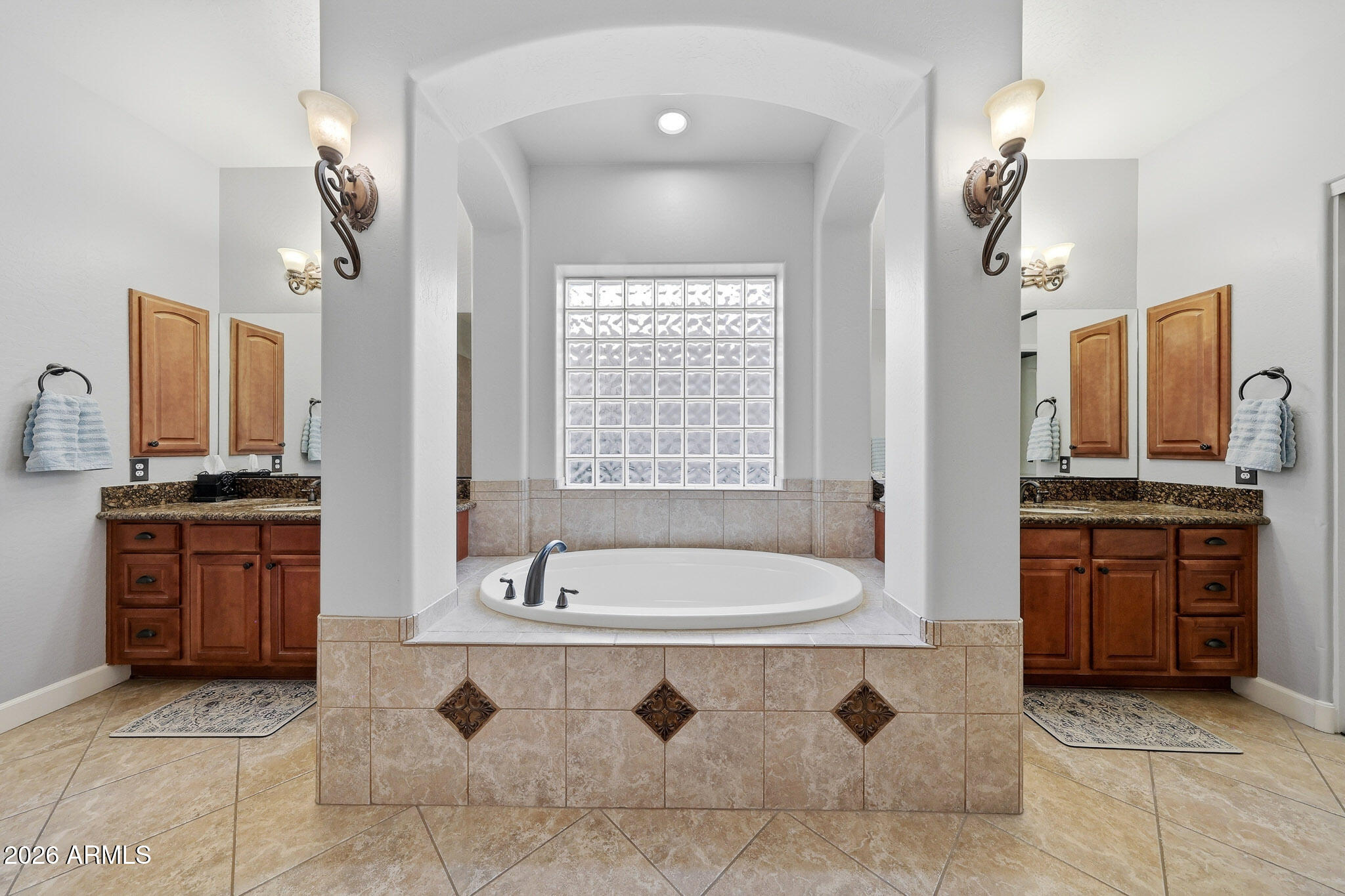 18174 West Narramore Road Goodyear, AZ 85338 - Photo 18 of 35 Soaking Tub with Double Vanities