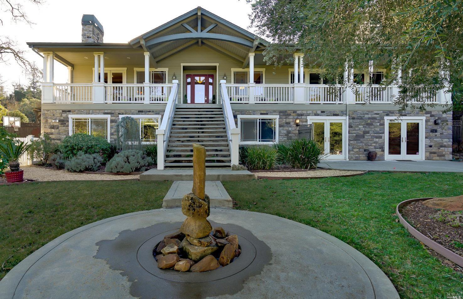 609 Los Olivos Road Santa Rosa, CA 95404 - Photo 1 of 1 a front view of a house with a yard