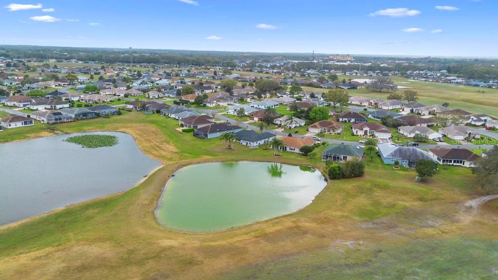 11767 Southeast 176th Place Road Summerfield, FL 34491 - Photo 35 of 37 AERIAL VIEW OF POND