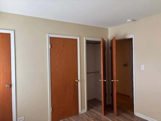 a view of closet area