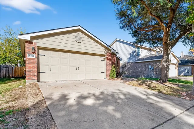 a backyard of a house