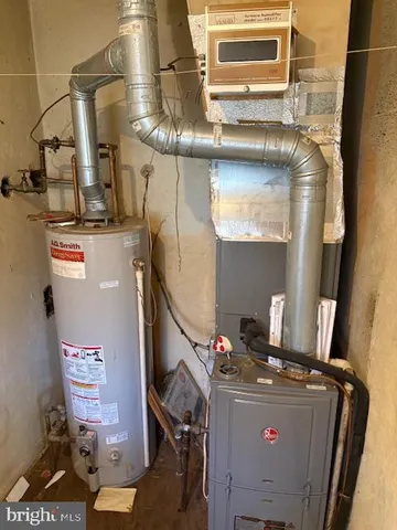 a room with gym equipment