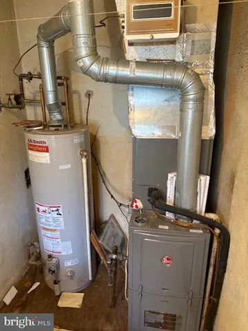 a view of storage and utility room