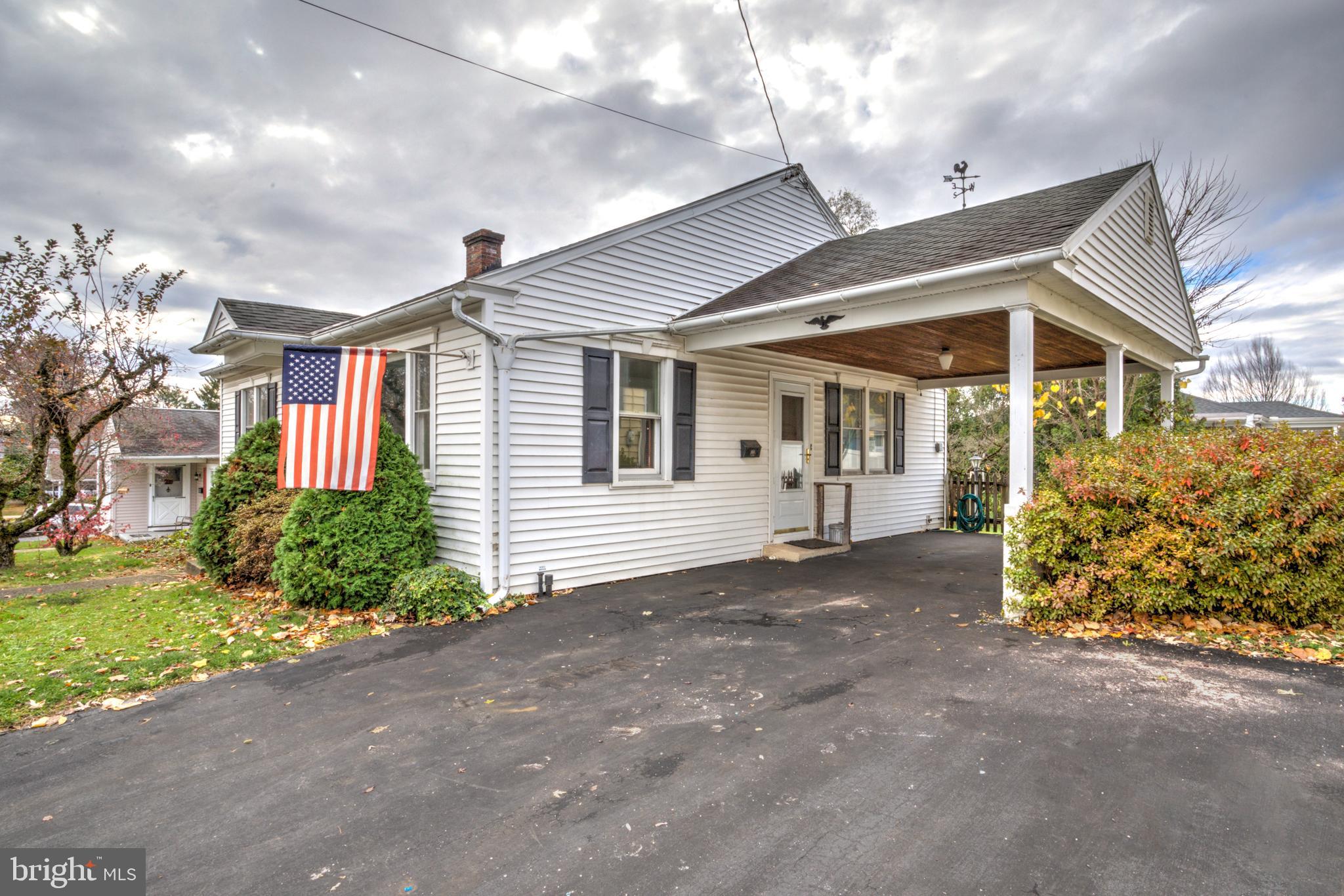 216 North Pitt Street Manheim, PA 17545 - Photo 23 of 30 a view of a house with a yard and potted plants